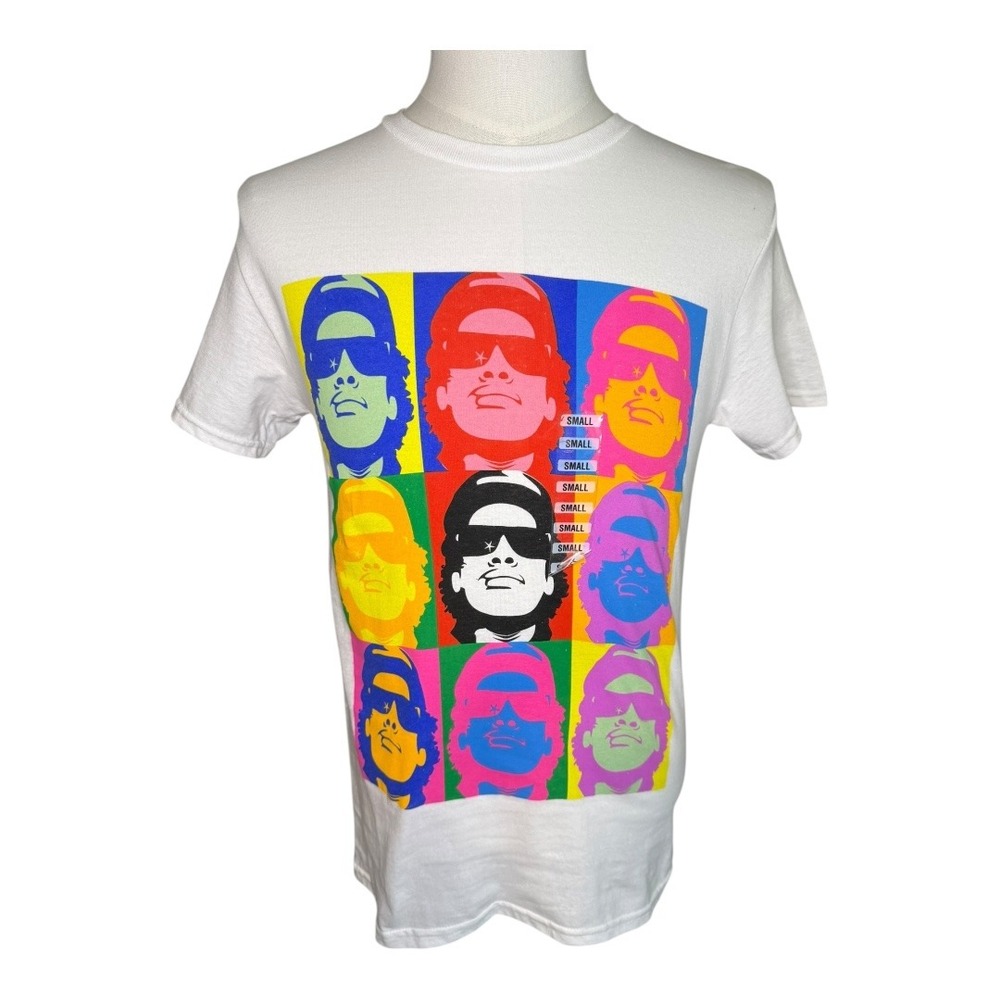 Eazy-E Pop Art Graphic T-Shirt Hip Hop Rap Music Nordstrom White Small